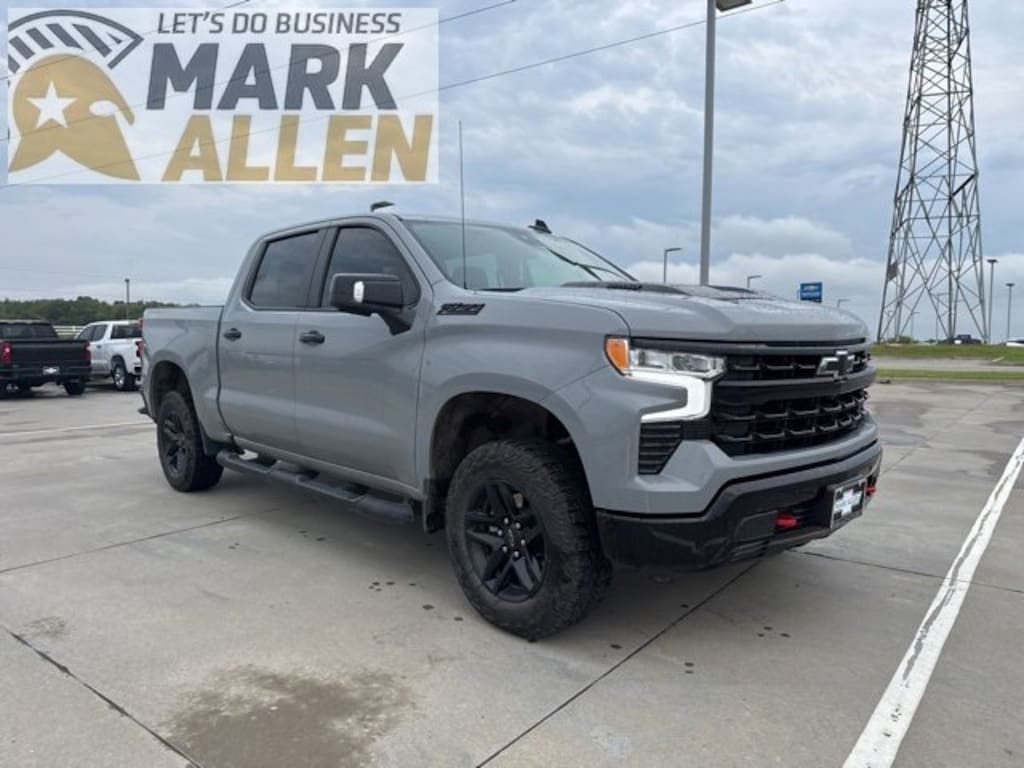 Used 2024 Chevrolet Silverado 1500 LT Trail Boss Truck Crew Cab