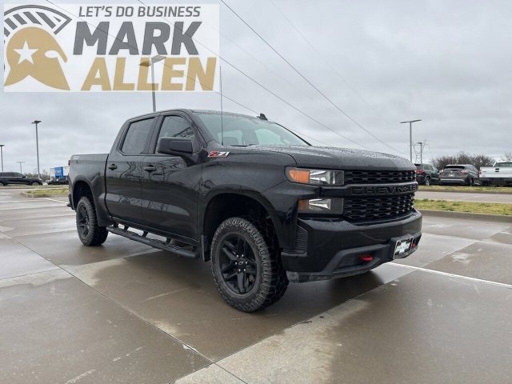 Used 2022 Chevrolet Silverado 1500 LTD Custom Trail Boss Truck Crew Cab