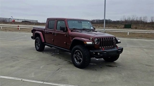 Used 2021 Jeep Gladiator Rubicon with VIN 1C6JJTBG0ML518246 for sale in Glenpool, OK