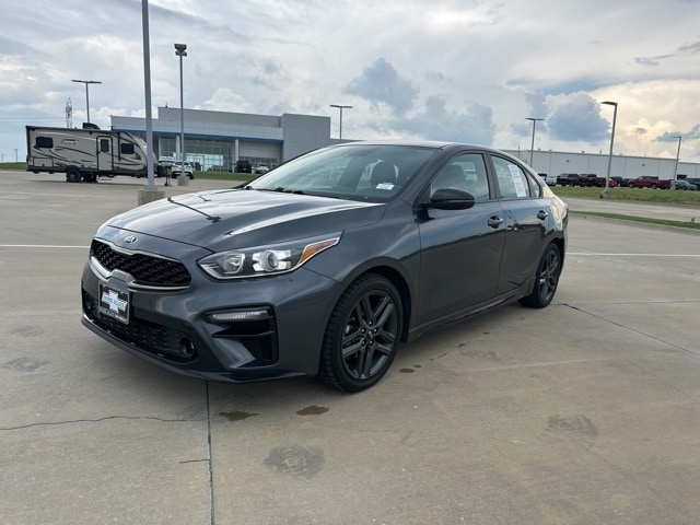 Used 2021 Kia Forte GT-Line with VIN 3KPF34ADXME263961 for sale in Glenpool, OK