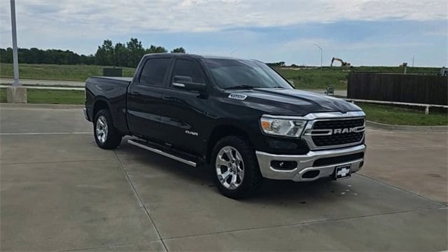 Used 2022 RAM Ram 1500 Pickup Big Horn/Lone Star with VIN 1C6SRFMT8NN466931 for sale in Glenpool, OK