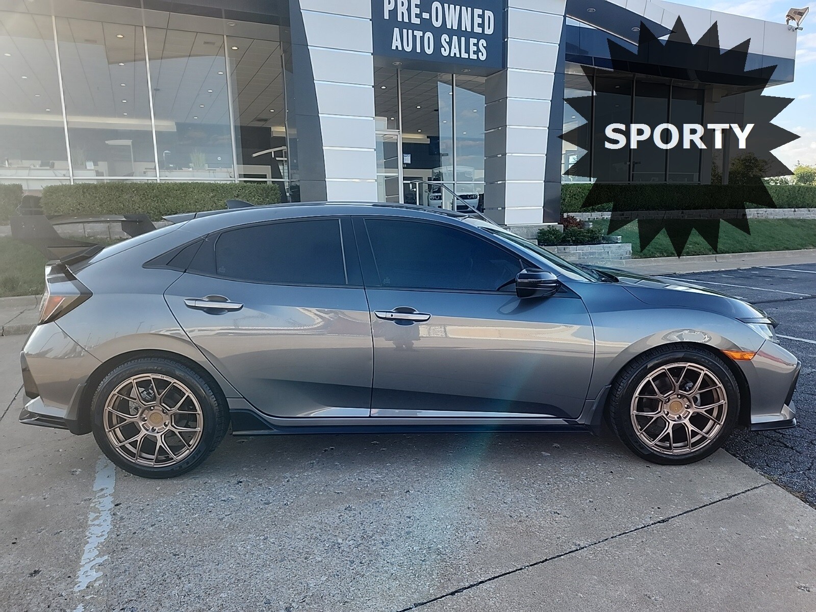 2021 Honda Civic Sport Hatchback photo 2