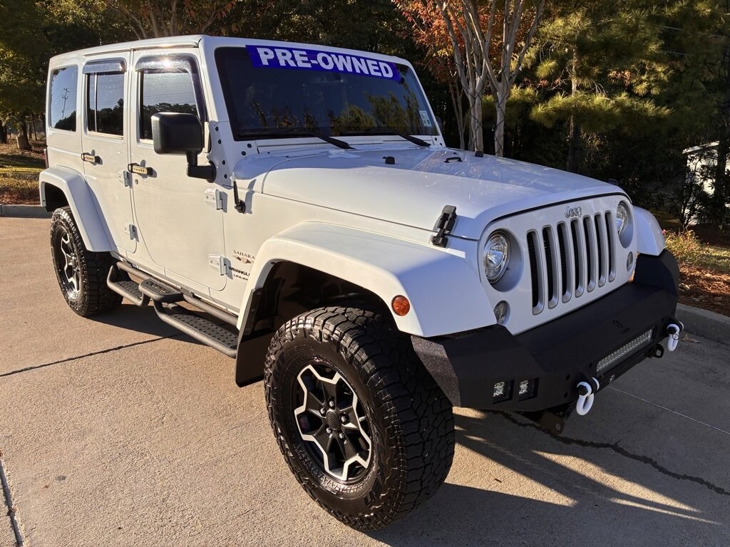 Used 2018 Jeep Wrangler JK Unlimited Sahara 4x4 SUV