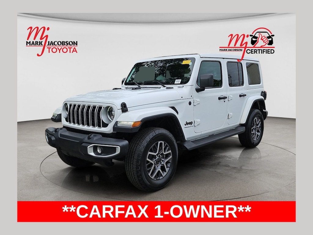 Certified 2025 Jeep Wrangler Sahara SUV