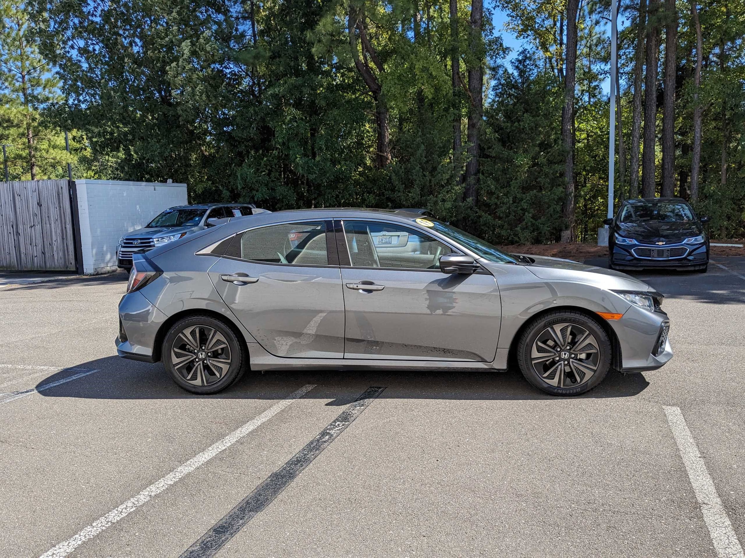 Used 2019 Honda Civic Hatchback EX with VIN SHHFK7H6XKU206760 for sale in Lighthouse Point, FL