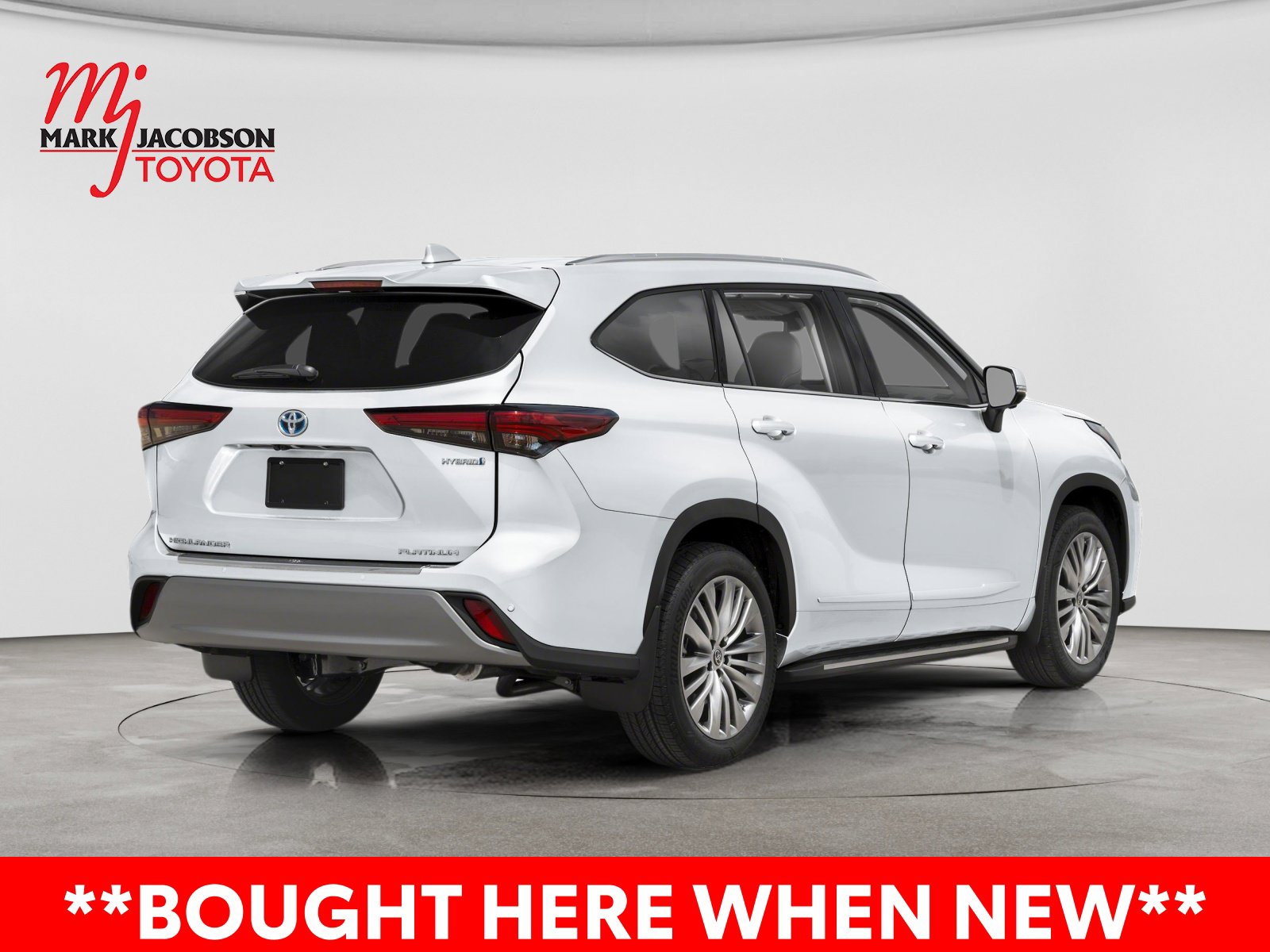 Certified 2026 Toyota Highlander Hybrid Platinum SUV