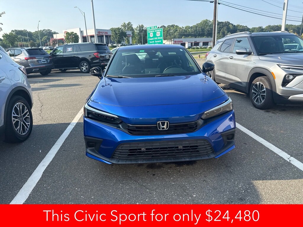 Certified 2023 Honda Civic Sport Sedan