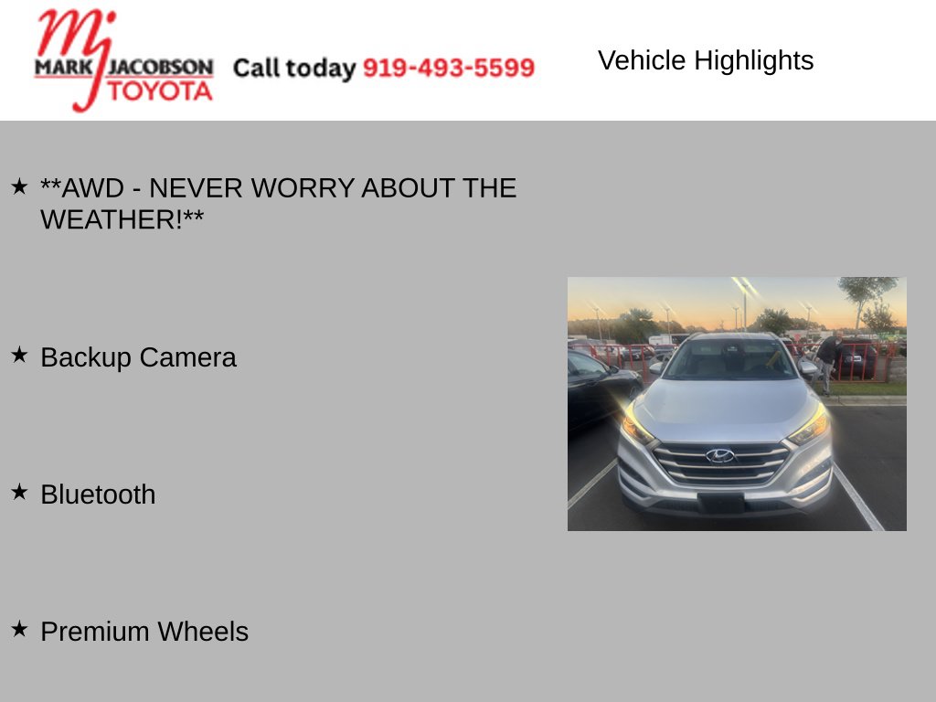 Used 2017 Hyundai Tucson SE SUV
