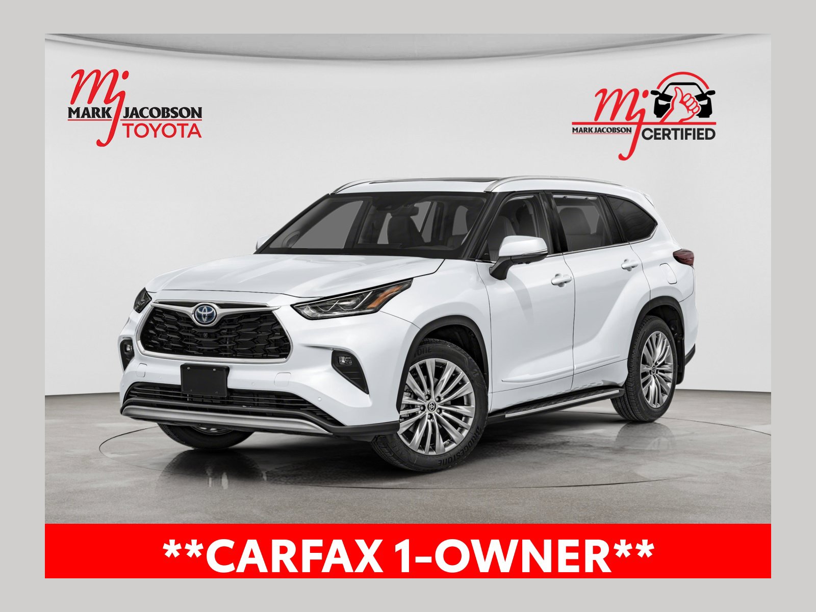 Certified 2026 Toyota Highlander Hybrid Platinum SUV