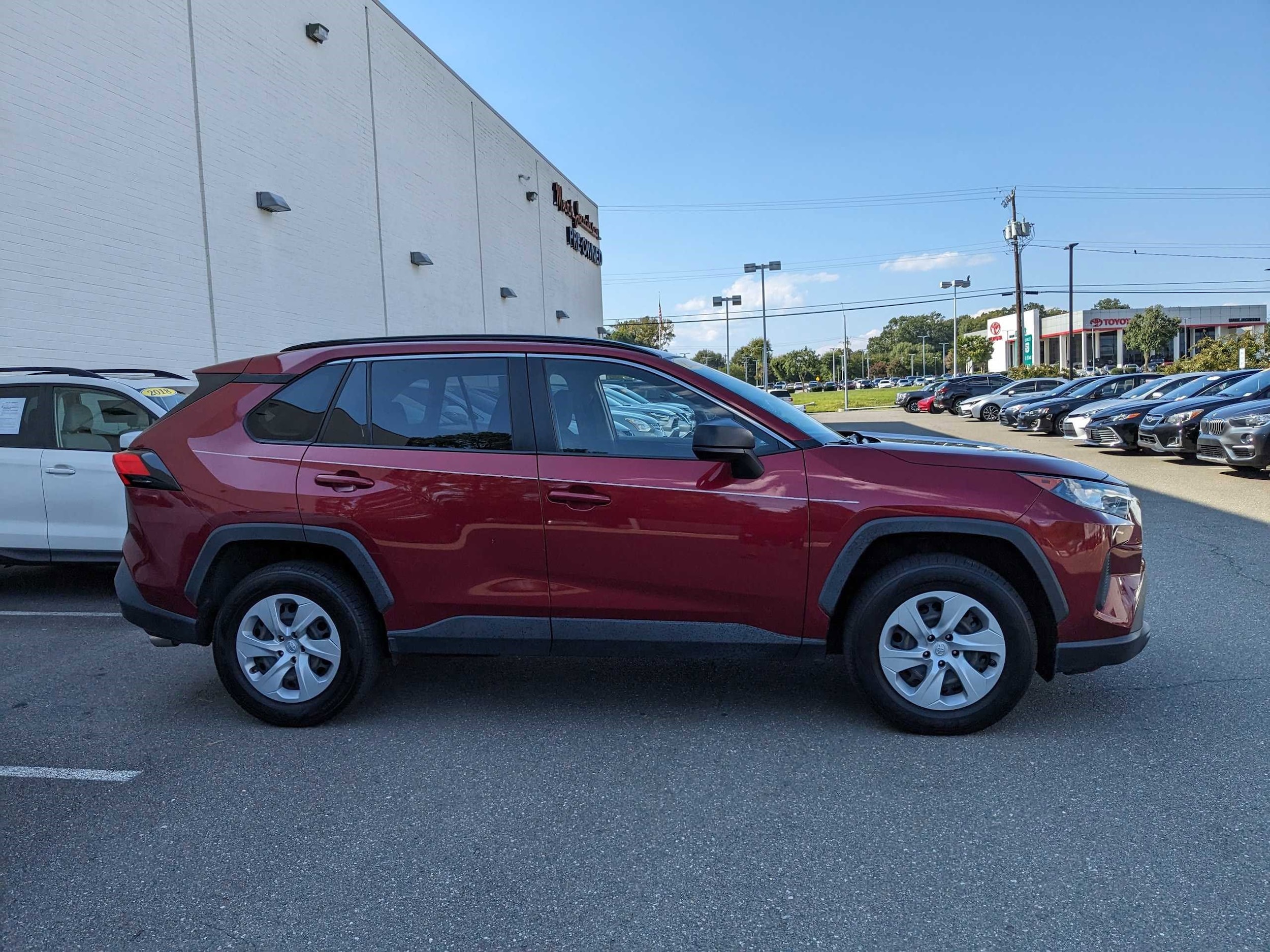 Certified 2021 Toyota RAV4 LE with VIN JTMH1RFV8MD523059 for sale in Lighthouse Point, FL