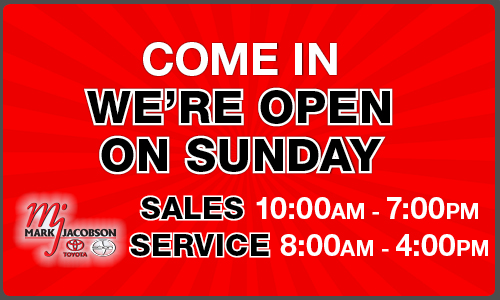Latest Mark Jacobson Toyota Reviews