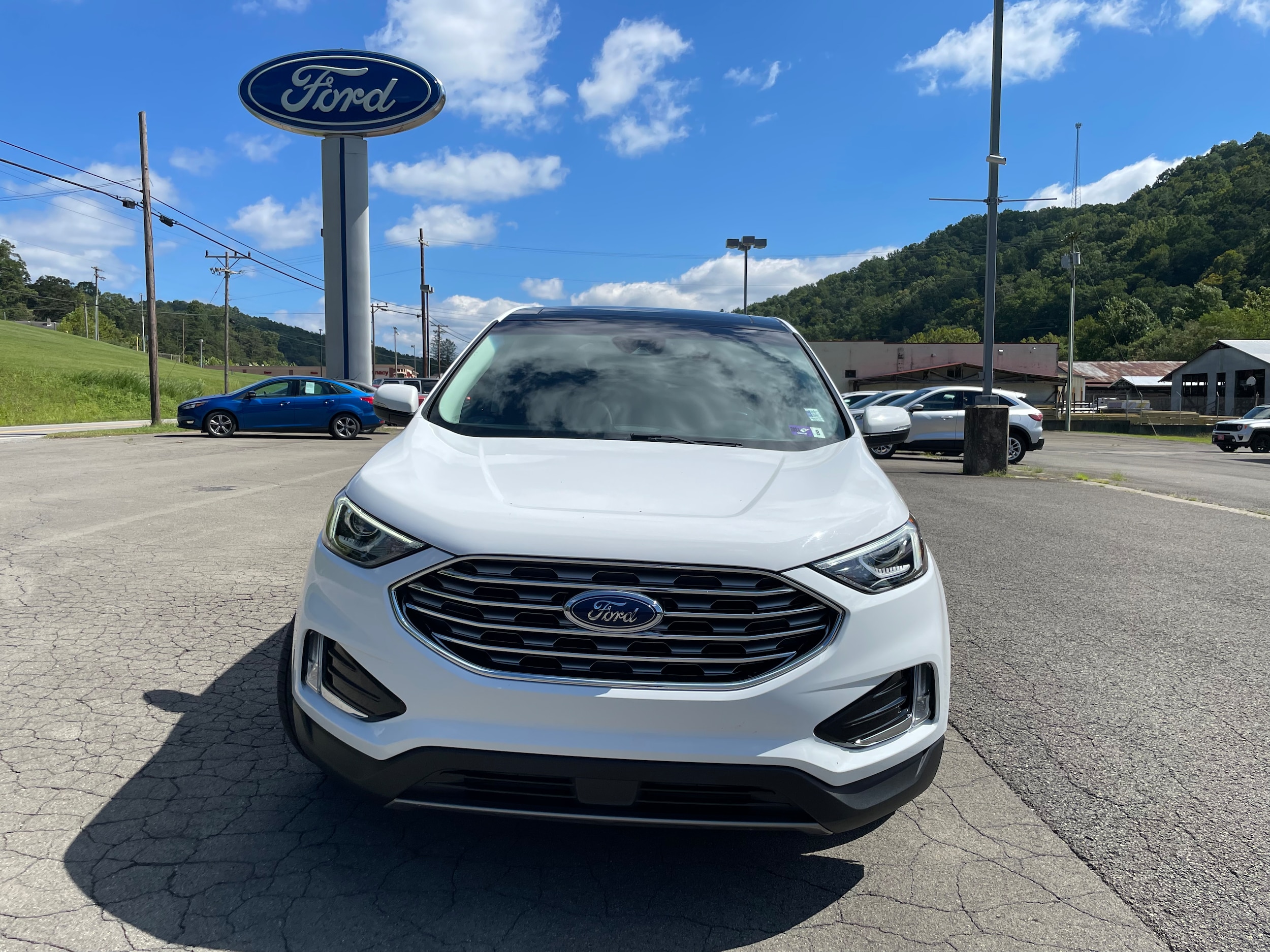 Used 2020 Ford Edge SEL with VIN 2FMPK4J97LBA25022 for sale in Gassaway, WV