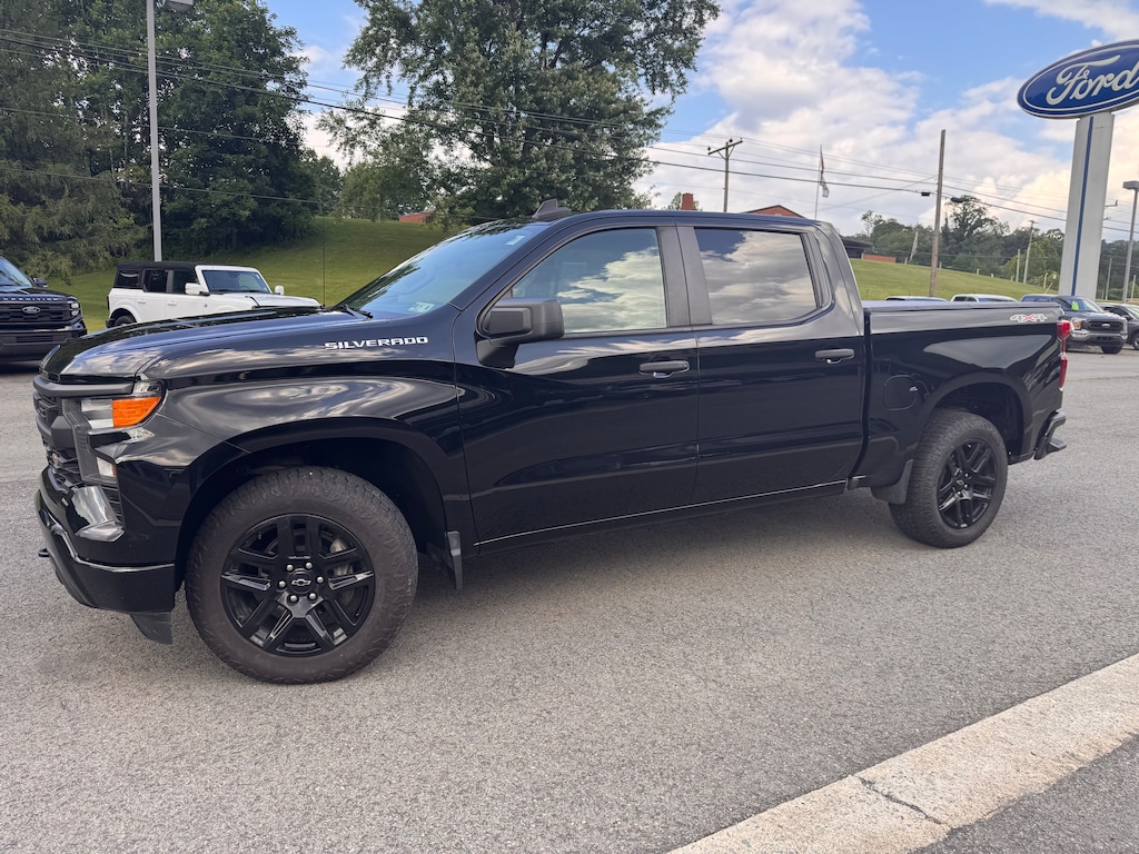 Used 2023 Chevrolet Silverado 1500 Custom Crew Cab Truck