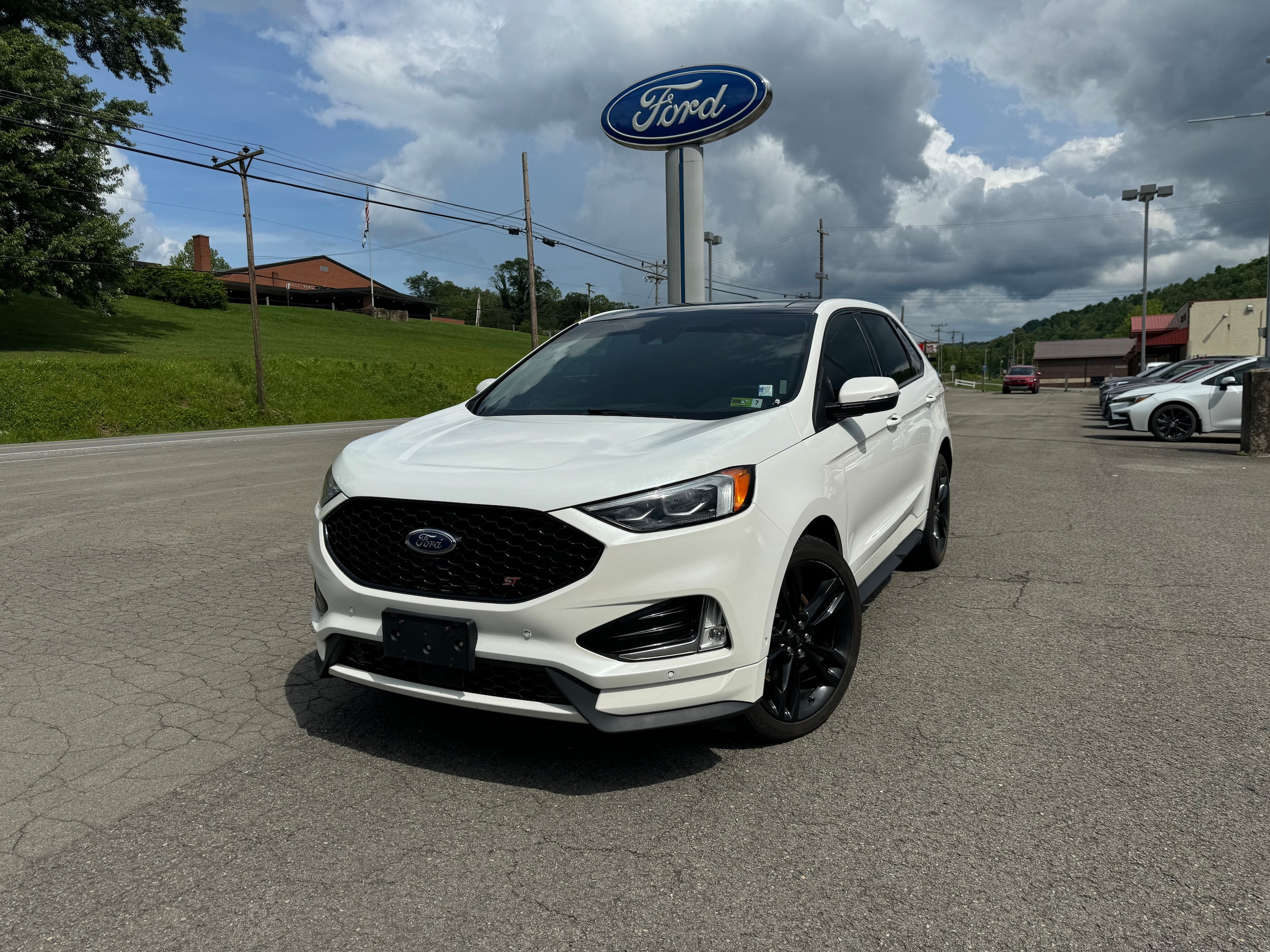 Used 2020 Ford Edge ST with VIN 2FMPK4AP3LBB37900 for sale in Gassaway, WV