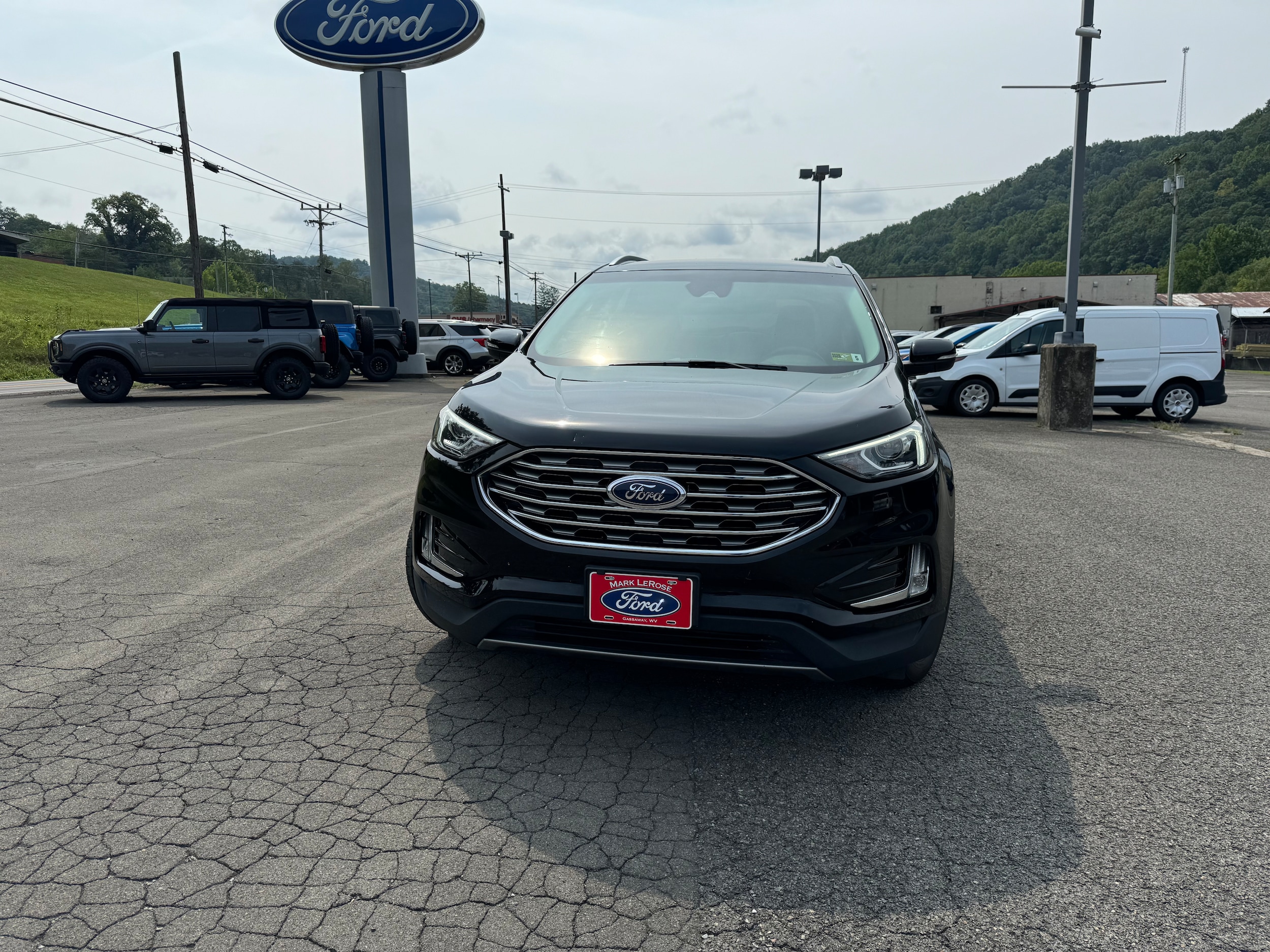 Used 2020 Ford Edge SEL with VIN 2FMPK4J96LBA07661 for sale in Gassaway, WV