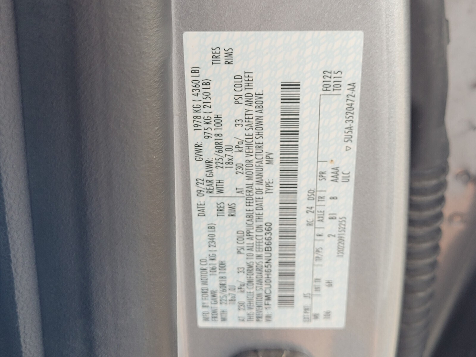 2022 Ford Escape SEL - Photo 8