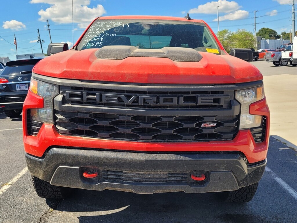 Used 2023 Chevrolet Silverado 1500 Custom Trail Boss Truck Crew Cab