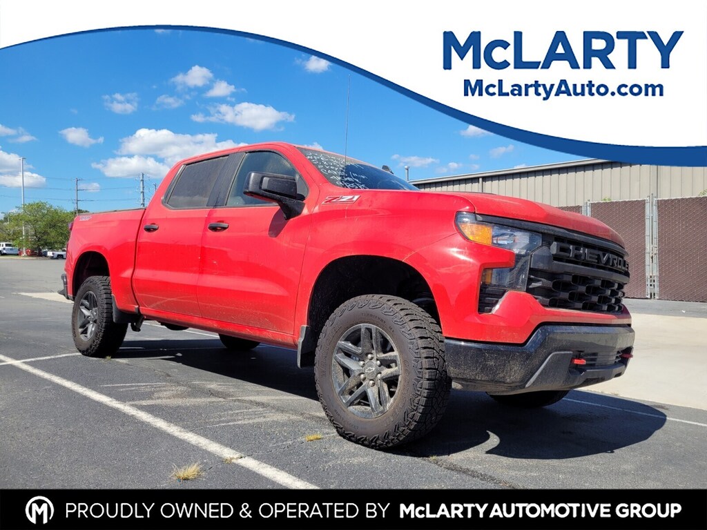Used 2023 Chevrolet Silverado 1500 Custom Trail Boss Truck Crew Cab