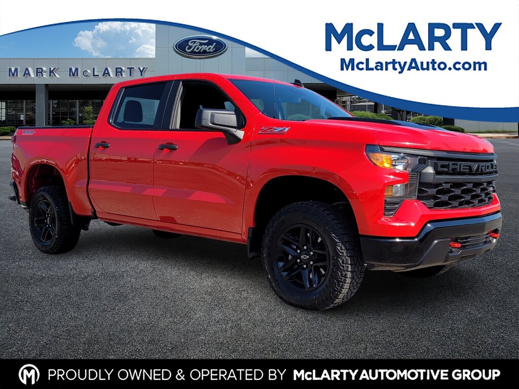 Used 2023 Chevrolet Silverado 1500 Custom Trail Boss Truck Crew Cab