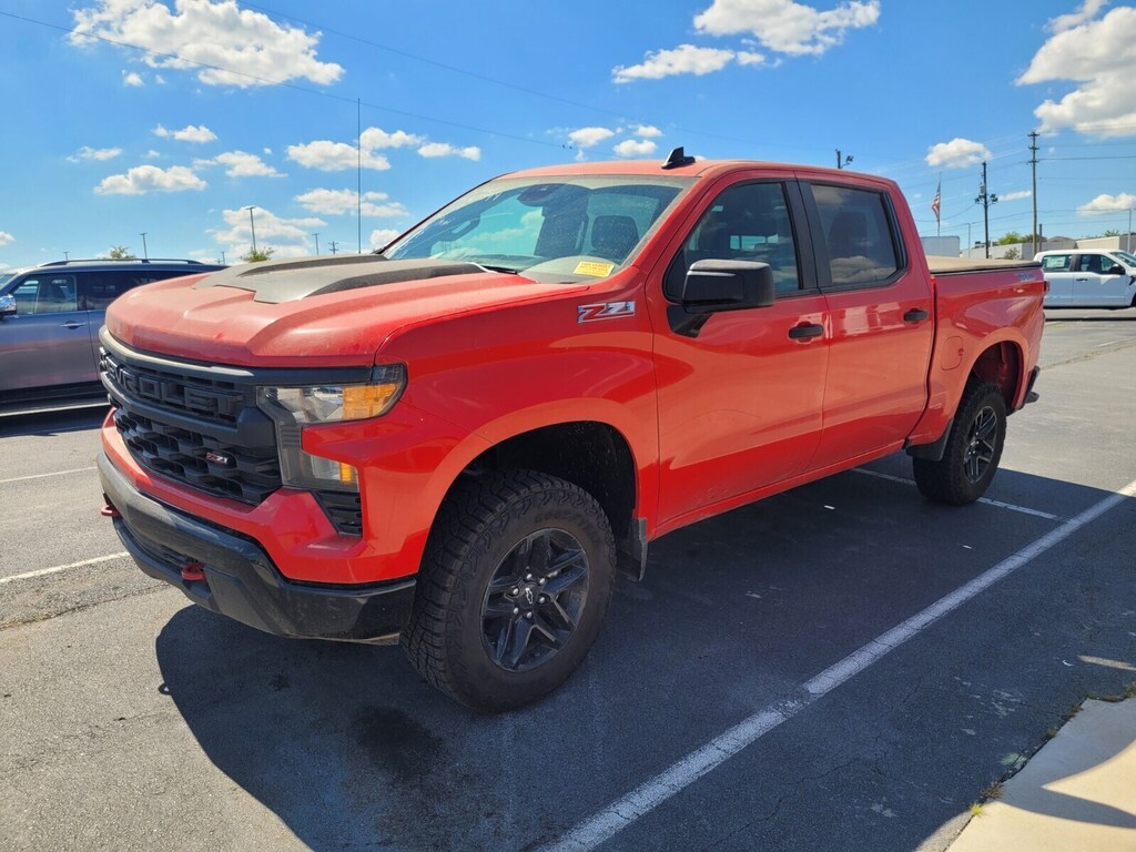 Used 2023 Chevrolet Silverado 1500 Custom Trail Boss Truck Crew Cab