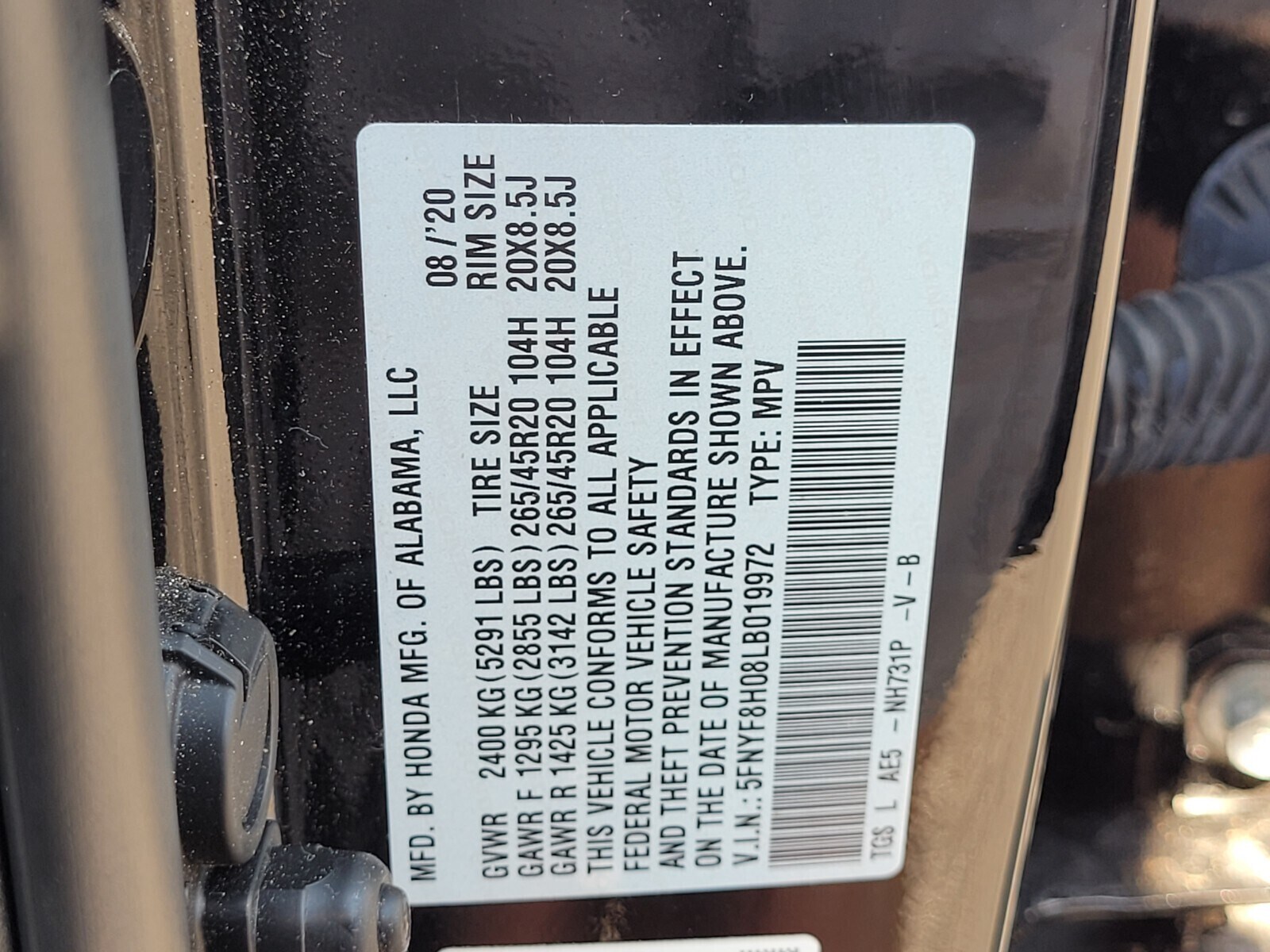 2020 Honda Passport Elite - Photo 8