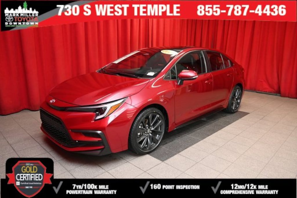 Certified 2024 Toyota Corolla XSE Sedan