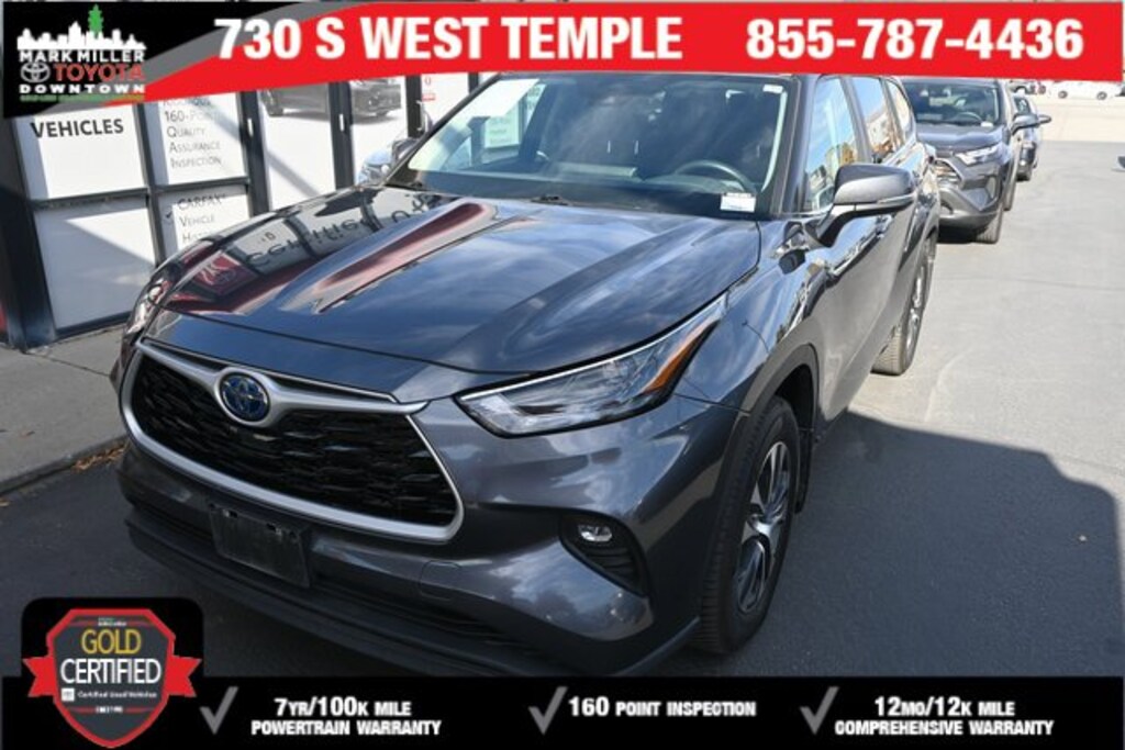 Certified 2023 Toyota Highlander Hybrid XLE SUV
