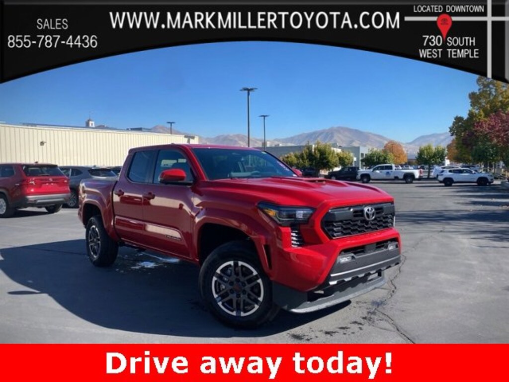 New 2025 Toyota Tacoma TRD Sport Truck Double Cab