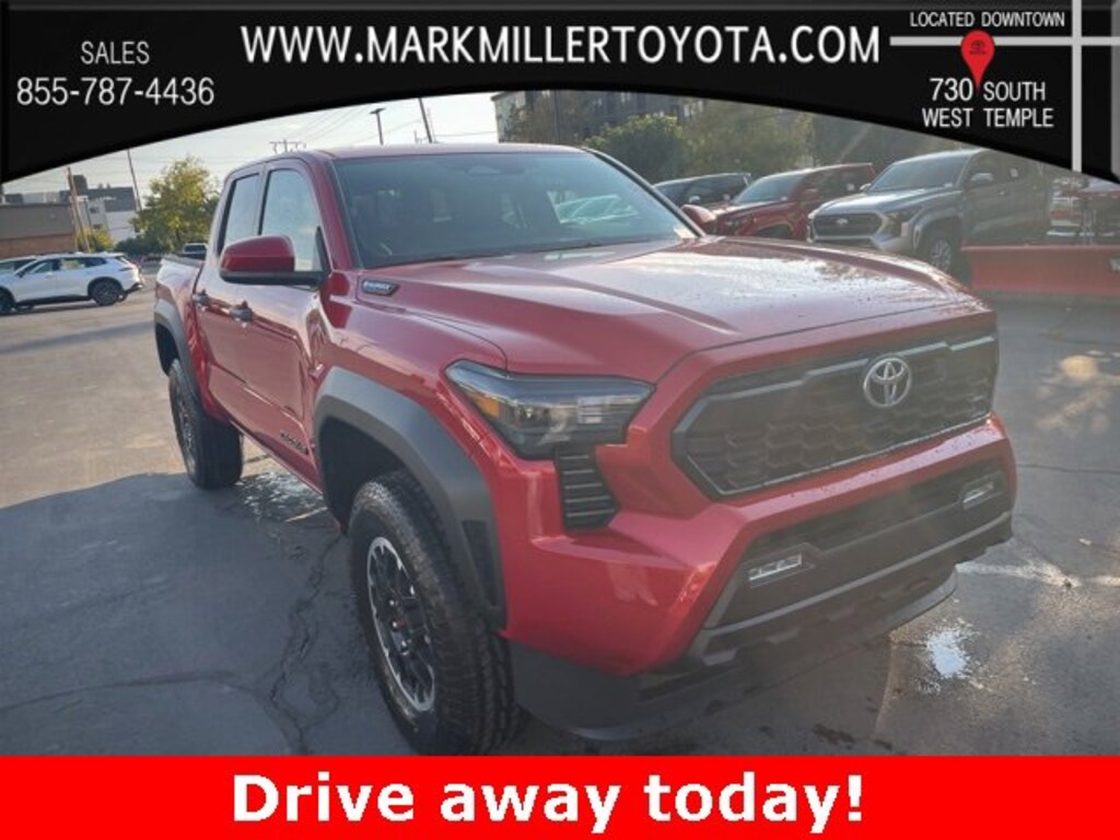 New 2025 Toyota Tacoma i-FORCE MAX TRD Off-Road i-FORCE MAX Truck Double Cab