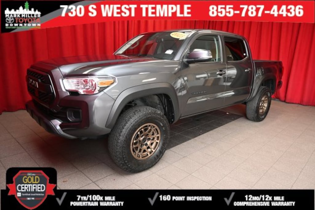 Certified 2023 Toyota Tacoma Trail Edition V6 Truck Double Cab