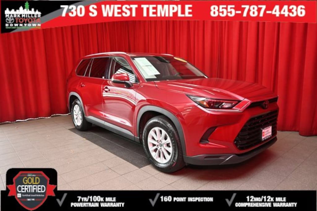 Certified 2025 Toyota Grand Highlander XLE SUV