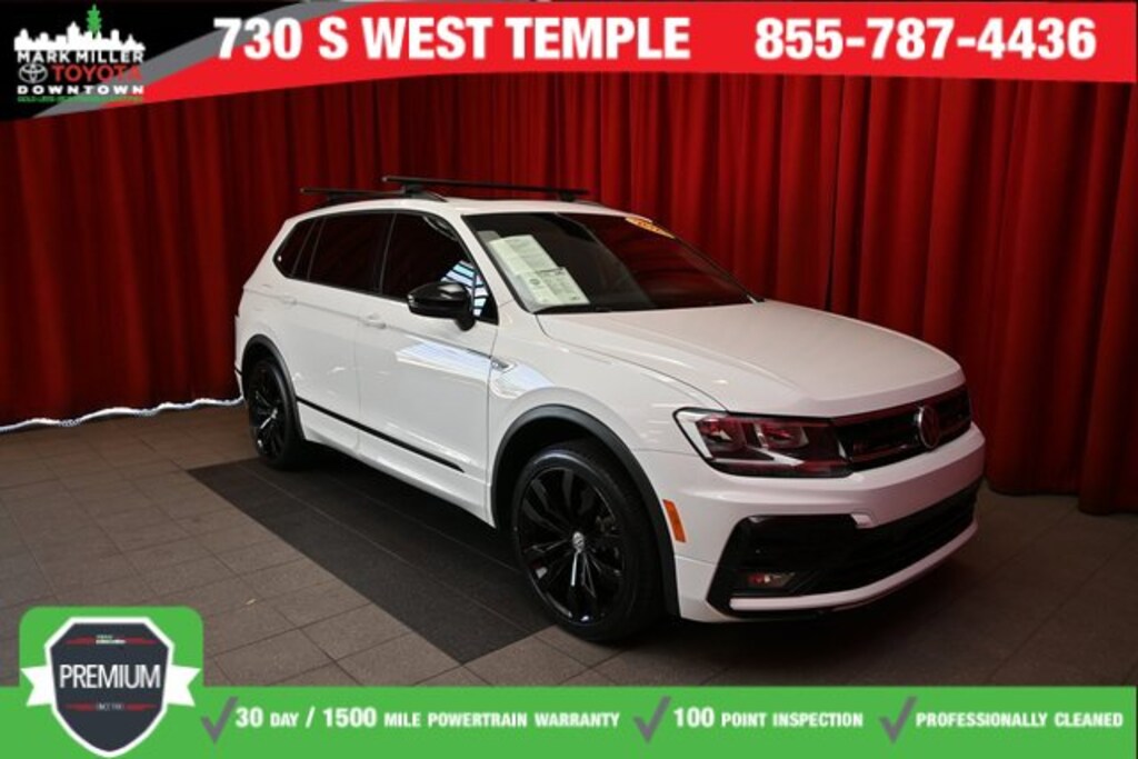 Used 2021 Volkswagen Tiguan 2.0T SE R-Line Black 4MOTION SUV