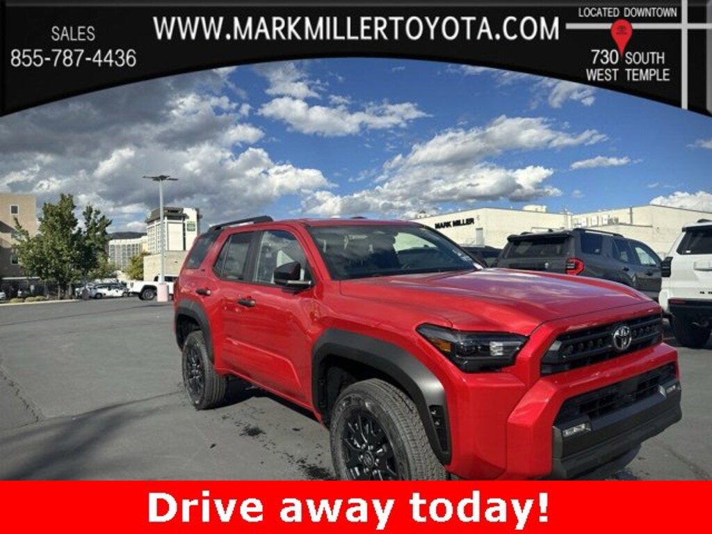 New 2025 Toyota 4Runner SR5 SUV