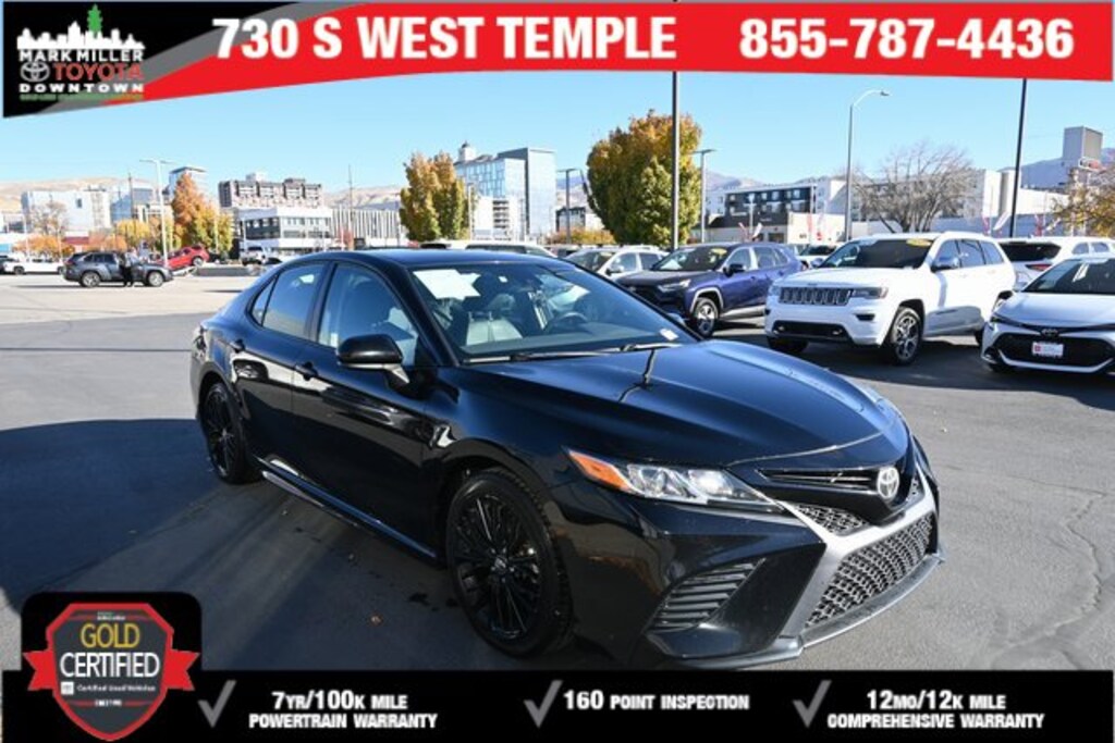 Certified 2020 Toyota Camry SE Nightshade Sedan