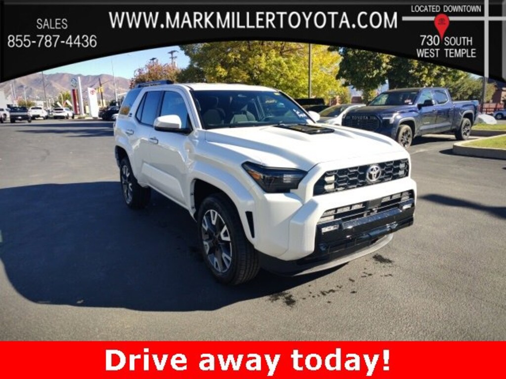 New 2025 Toyota 4Runner TRD Sport SUV
