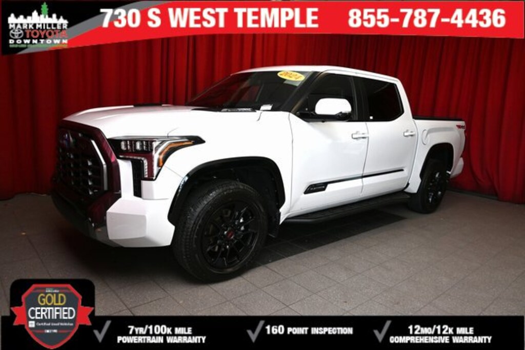 Used 2024 Toyota Tundra i-FORCE MAX Platinum Truck CrewMax