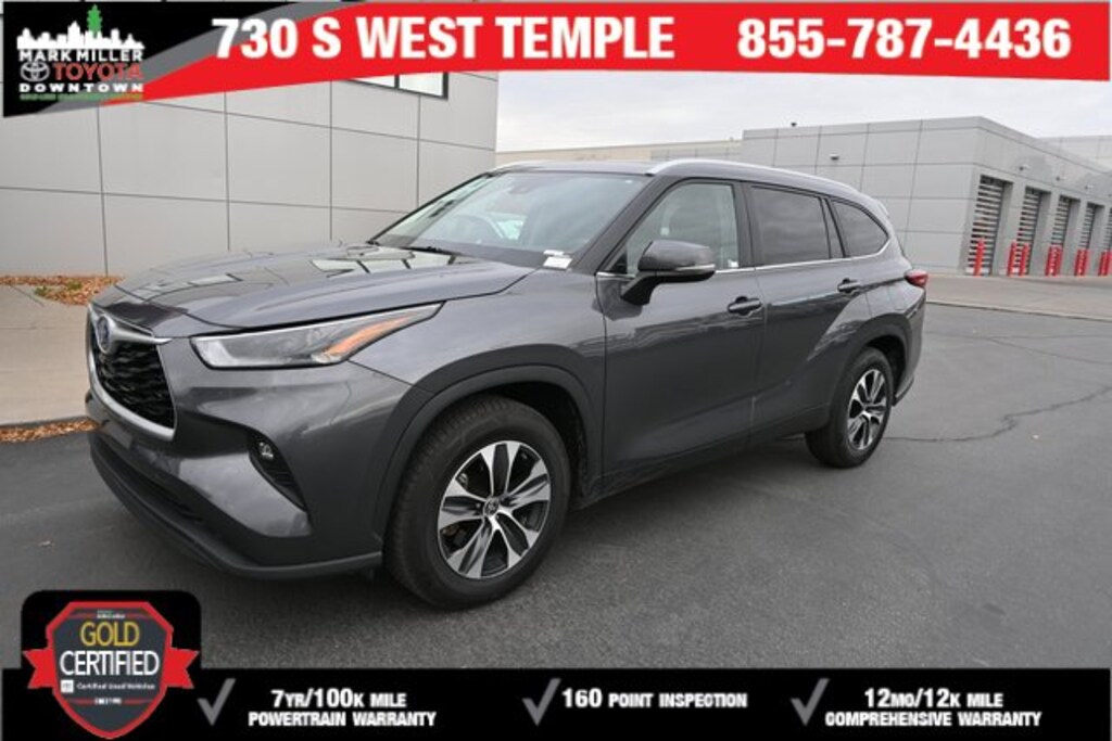 Certified 2023 Toyota Highlander Hybrid XLE SUV