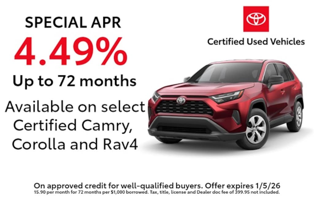 Certified 2025 Toyota