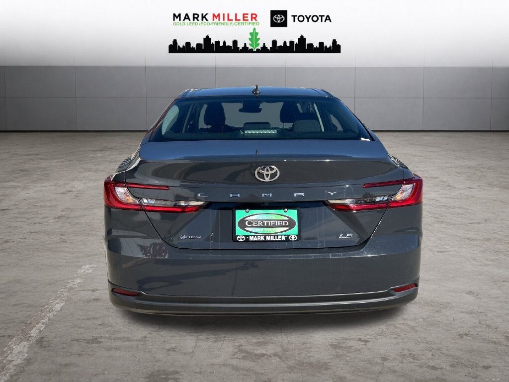 Certified 2025 Toyota Camry LE Sedan