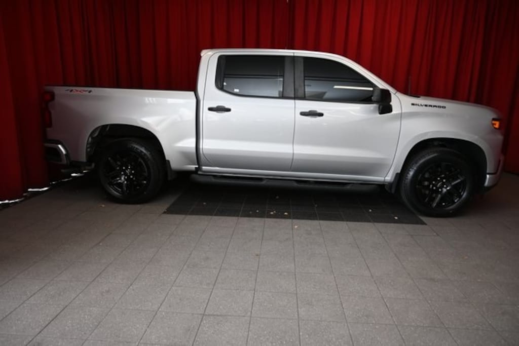 Used 2021 Chevrolet Silverado 1500 Custom Truck Crew Cab