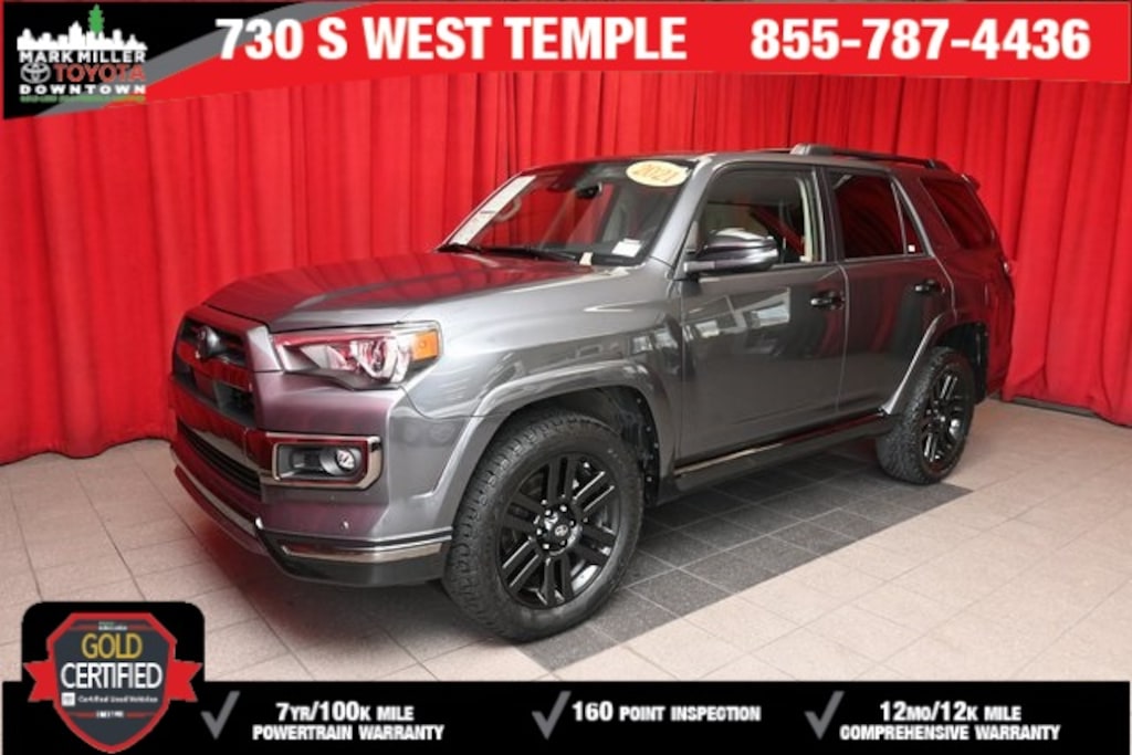 Certified 2021 Toyota 4Runner Nightshade SUV