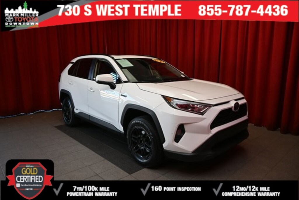 Certified 2020 Toyota RAV4 Hybrid XLE SUV