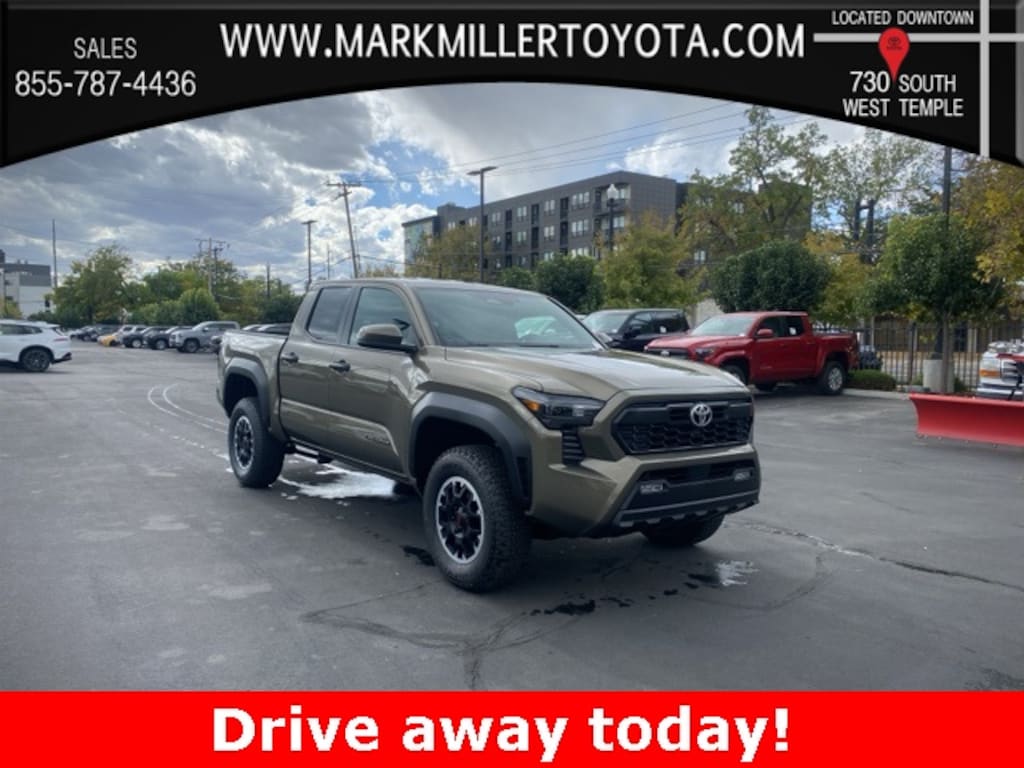 New 2025 Toyota Tacoma TRD Off-Road 4X4 DOUBLE CAB