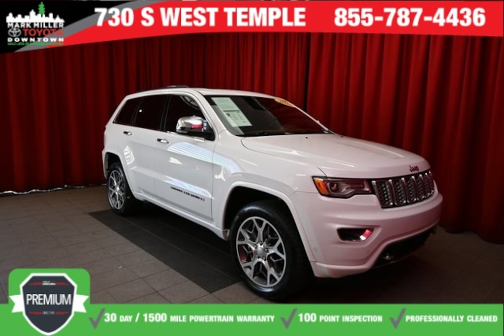 Used 2021 Jeep Grand Cherokee Overland SUV