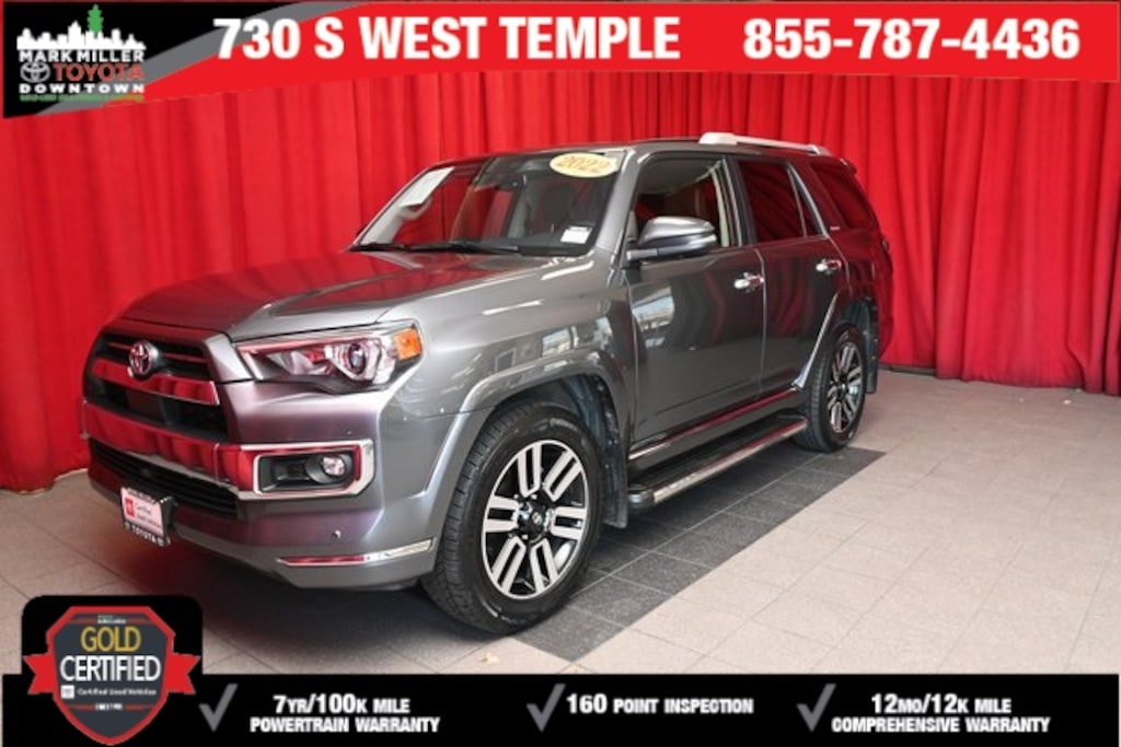 Certified 2022 Toyota 4Runner Limited SUV