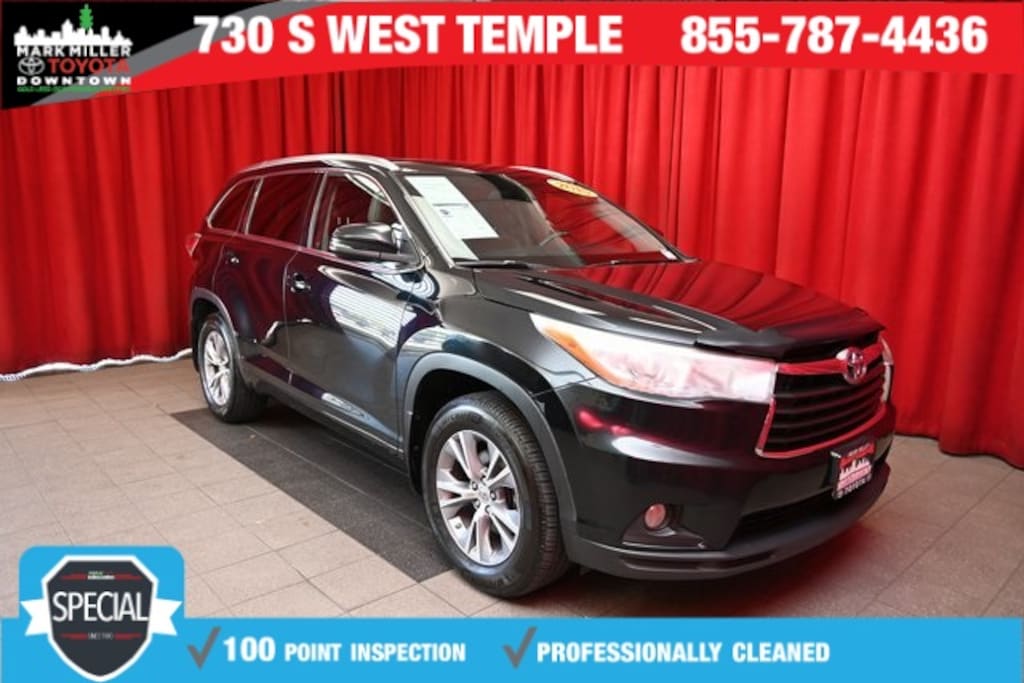 Used 2015 Toyota Highlander XLE V6 SUV