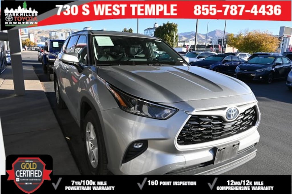 Certified 2022 Toyota Highlander Hybrid LE SUV