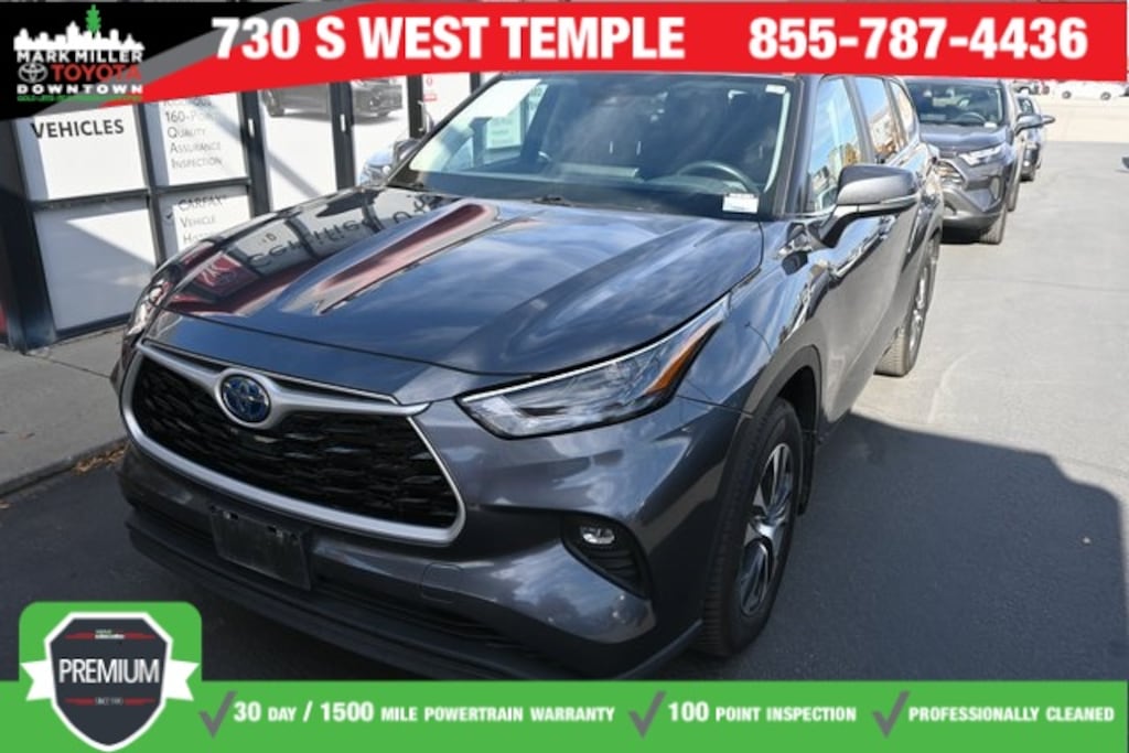 Certified 2023 Toyota Highlander Hybrid XLE SUV