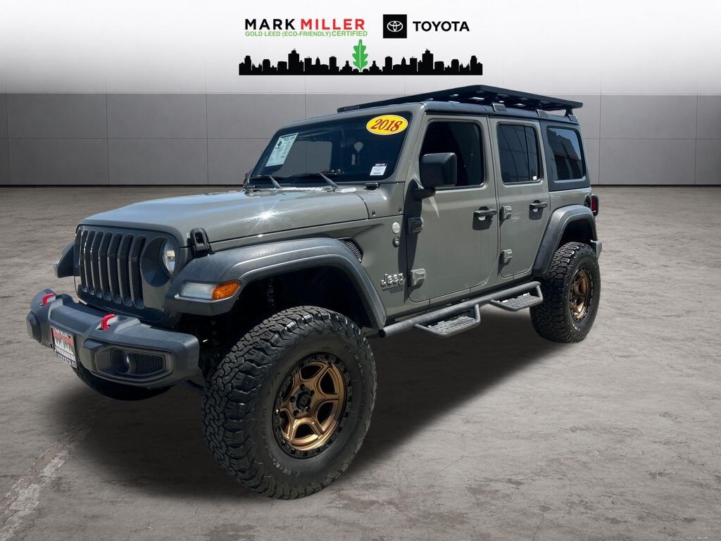 Used 2018 Jeep Wrangler Unlimited Sport 4x4 SUV