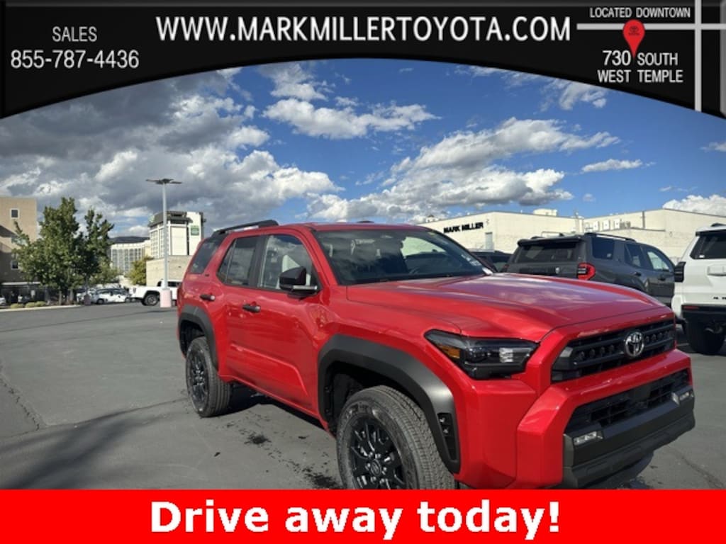 New 2025 Toyota 4Runner SR5 4WD SR5